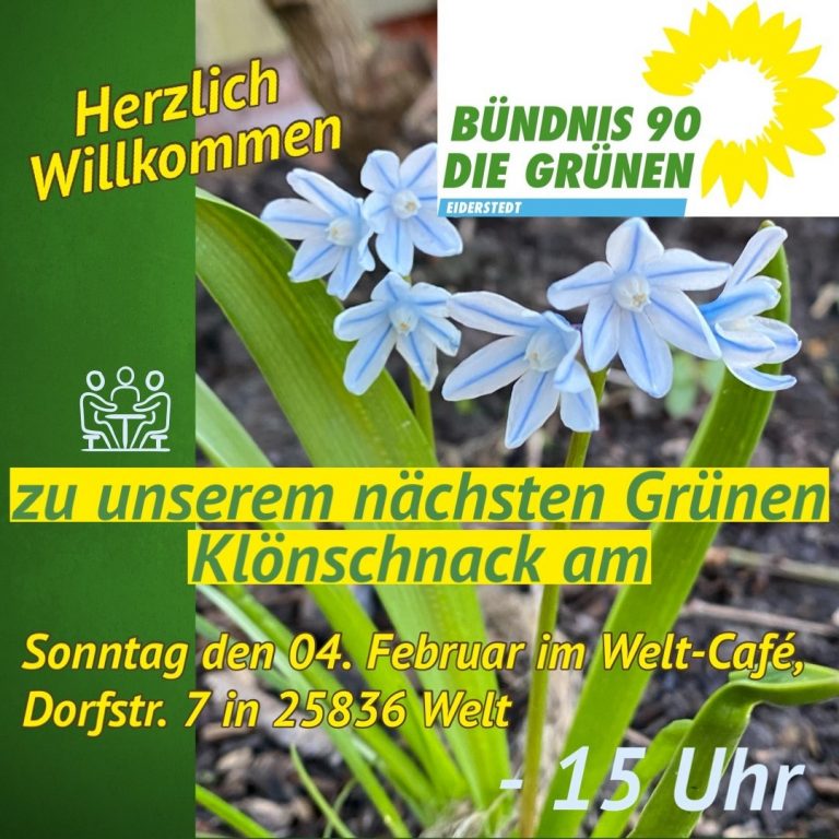 Klönschnack am Sonntag, den 04. Februar in Welt-Café